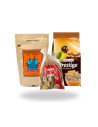 Pack ahorro para agopornis HARRISON 454 gr + MIXTURA VERSELE premium 1 kg + PANIZO 300 gr