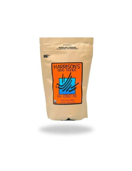 pienso HARRISON FINO ALTA ENERGÍA para aves de pequeño porte bolsa  2,260 gr.