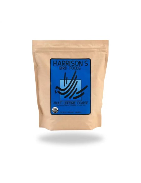 Pienso de mantenimiento HARRISON GRUESO LIFETIME COARSE para loros 454 gr