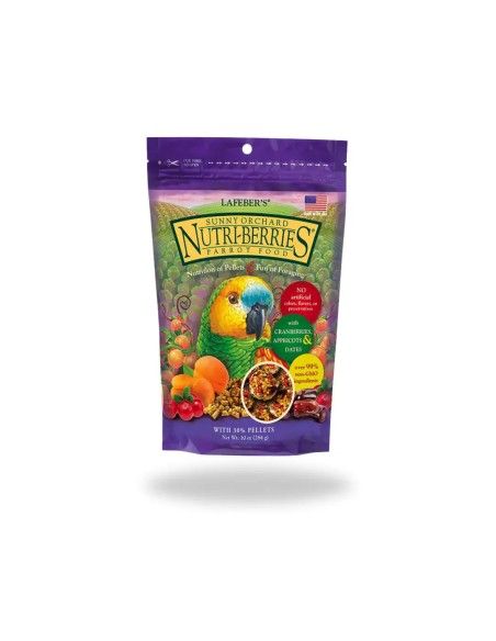 Alimentation NUTRI-BERRIES Verger Ensoleillé pour perroquets 284 gr