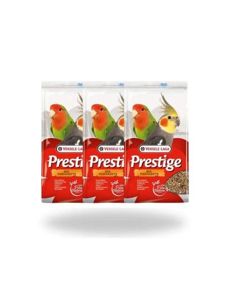 Pack Mixtura para Agapornis y Ninfas VERSELE LAGA Prestige 3 x 1kg