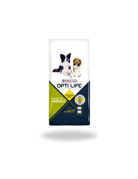 Pienso para Perro Raza Mediana Opti Life VERSELE LAGA 12,5kg