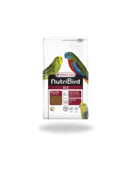 Breeding feed VERSELE LAGA B18 for parakeets and small psittacidas box 3 kg