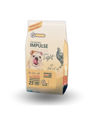 Pienso para Perro Adulto IMPULSE Light 12kg