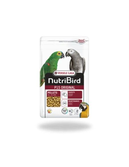 Aliment NutriBird P15 original pour perroquets de taille moyenne/grande 3 kg