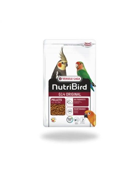 Comida para Agapornis y Ninfas VERSELE LAGA Nutribird G14 Original 1kg