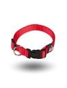 Collar ARPPE NYLON BASIC RED 46-62 CM