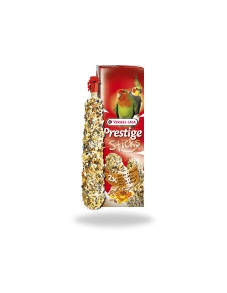 Sticks for lovebirds and nymphs with honey PRESTIGE STICKS VERSELE LAGA 2 x 70 gr