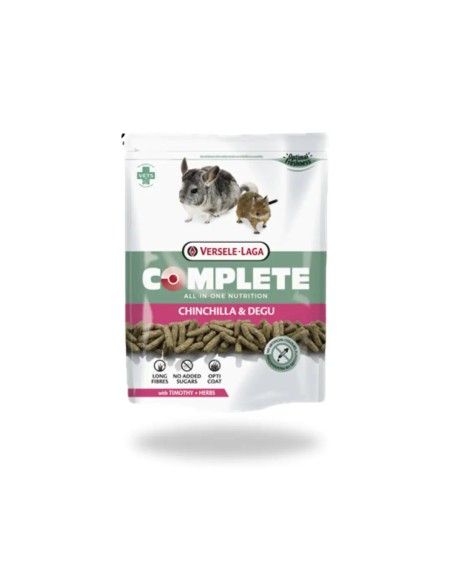 Pienso para chinchilla y degu COMPLETE VERSELE LAGA 8 kg