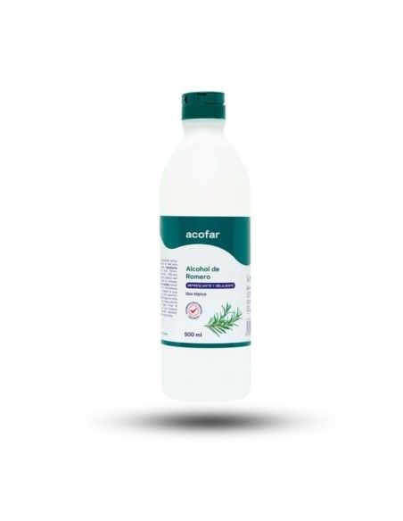 Alcohol de Romero ACOFAR 500ml - Alivio Muscular y Tonificante Natural