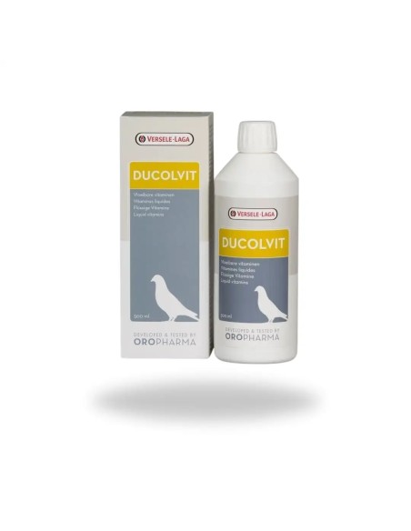 complexe vitaminique DUCOLVIT Orpharma Versele Laga, pour pigeons 500 ml