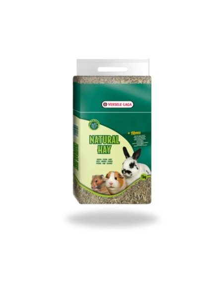 Foin naturel pour lapins, chinchillas et cobayes, 1 kg