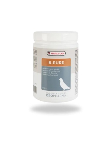 Levadura enriquecida con vitaminas B PURE OROPHARMA VERSELE LAGA para aves bote 500 gr