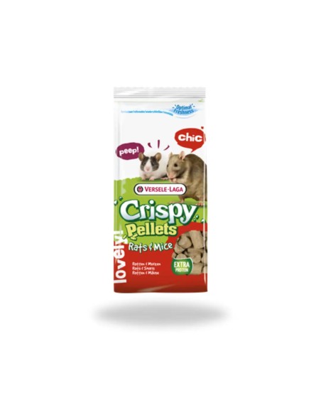 Feed for rats and mice in 1 kg format made by Crispy