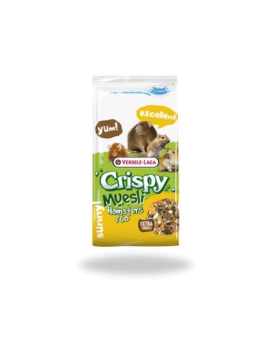 Aliment complet pour hamster CRSIPY MUESLI HAMSTER & CO 1 kg