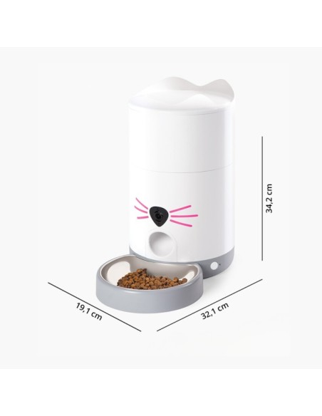 Comedero Inteligente Vision Catit Pixi HAGEN para Gatos 5Kg - Alimentación Automática