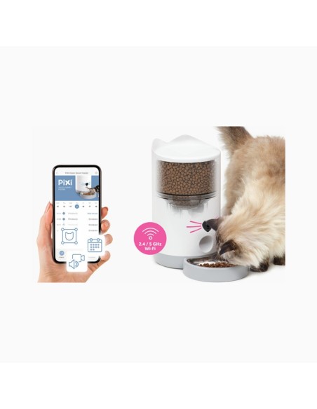 Comedero Inteligente Vision Catit Pixi HAGEN para Gatos 5Kg - Alimentación Automática