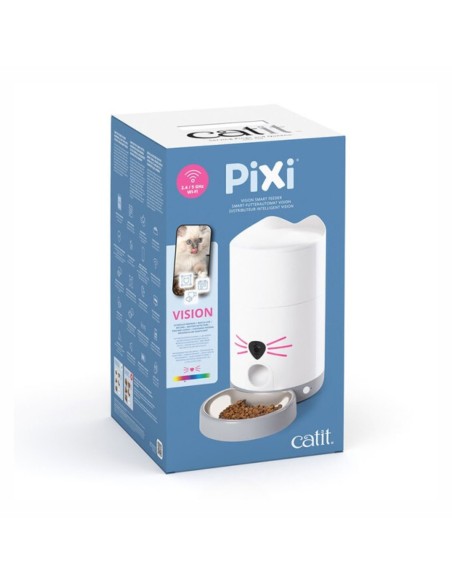 Comedero Inteligente Vision Catit Pixi HAGEN para Gatos 5Kg - Alimentación Automática