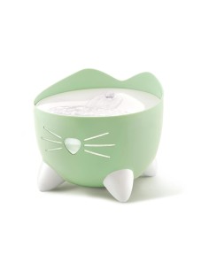 Fuente CATIT PIXI Verde 2.5 litros - Agua Fresca y en Movimiento para Gatos