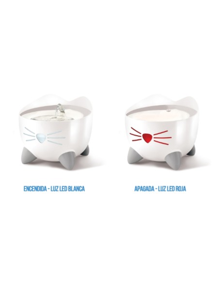 Fuente CATIT PIXIE Acero Inoxidable Blanca