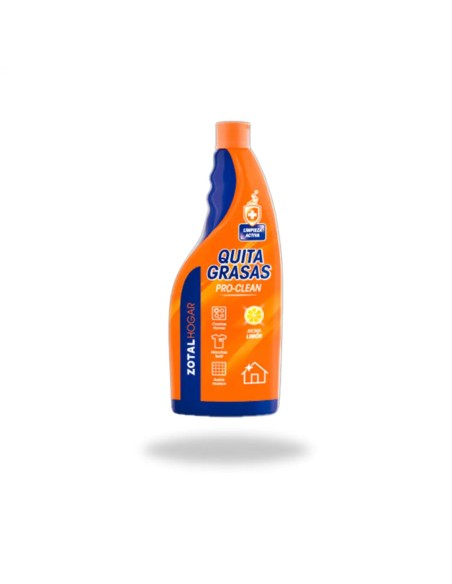 Recambio de Quitagrasas multiusos PRO CLEAN zotal, aroma de limón de 750 ml