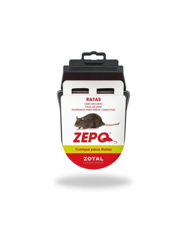 Trampa para ratas con cebo incluido ZEPO ZOTAL