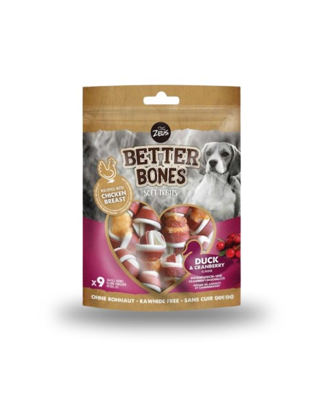 Snack ZOE BETTER BONES para Perros Env. de Pato y Arandano x 9uds