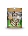 Snack ZOE BETTER BONES Twist para Perros de Cordero y Menta x 10 uds - Salud Dental y Aliento Fresco.