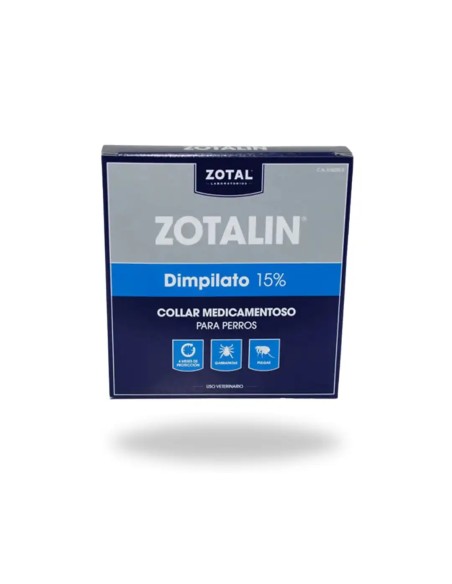 Zotalin collar antiparasitic dogs