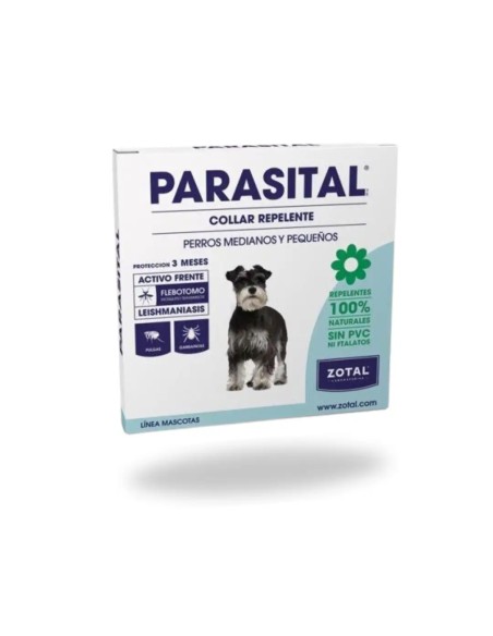 Zotal anti-parasital collar for medium and small dogs