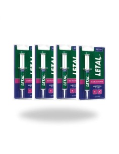 Pack 4 Jeringas LETAL Gel para Cucarachas