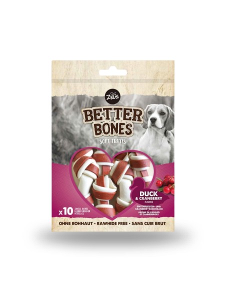 Snack ZOE BETTER BONES para Perros de Pato y Arándano x 10 uds - Salud Dental y Digestiva