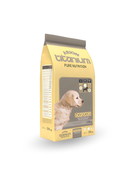 Pienso ARION Titanium Starter para Cachorros 15kg