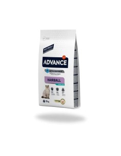 Comida para Gato Esterilizado ADVANCE Hairball 10kg