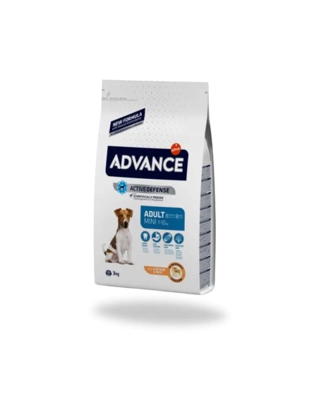 Pienso para Perro Raza Pequeña ADVANCE Pollo y Arroz 3kg