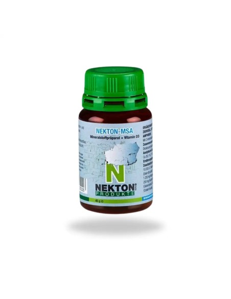 Nekton MSA Suplemento mineral y de vitamina D3, 40 gr.