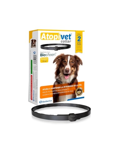 Complemento para el Cuidado de la Piel ATOPIVET para Perros Collar 75 cm - Tratamiento Prolongado