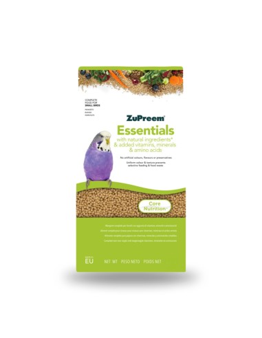 Pienso ZUPREEM ESSENTIALS para Aves de Tamaño Pequeño, 1 Kg