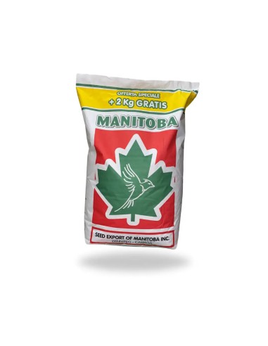 Alpiste Manitoba ONE BLUE de 20kg + 2kg de Regalo