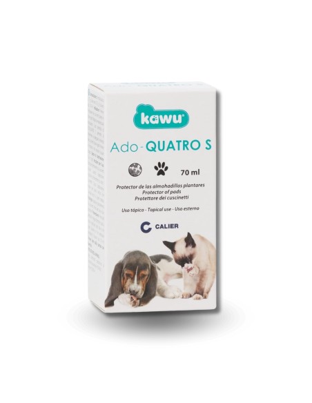 Protector de Almohadillas Plantares ADO QUATRO S para Perros y Gatos 70 ml - Protección e Hidratación