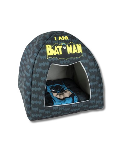 Cueva Cama Batman CERDÁ para Perros 38x38x40cm - Comodidad y Estilo