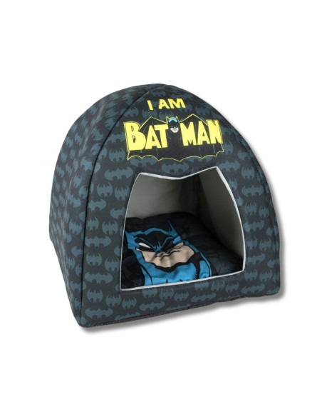 Cueva Cama Batman CERDÁ para Perros 38x38x40cm - Comodidad y Estilo