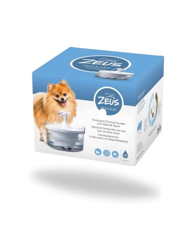 Fuente ZEUS HAGEN Fresh and Clear Cascada, para perros y gatos 1,5 litros