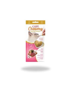 Snacks para Gato CATIT Creamy HAGEN Superfood Atun y Cocowakame 4 x 10gr