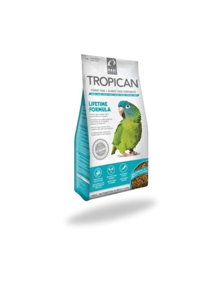 food for parrots HAGEN TROPICAN LIFETIME FORMULA 820 GR