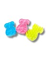 Cepillo YOMMY de Baño para Mascotas 11cm, colores surtidos