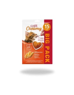 Snacks para Gato CATIT Creamy HAGEN Pollo 15 sticks x 10gr