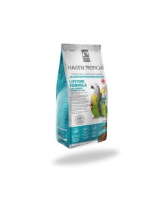 Comida para Loros HAGEN TROPICAN Mantenimiento 4 mm - 1,8 kg