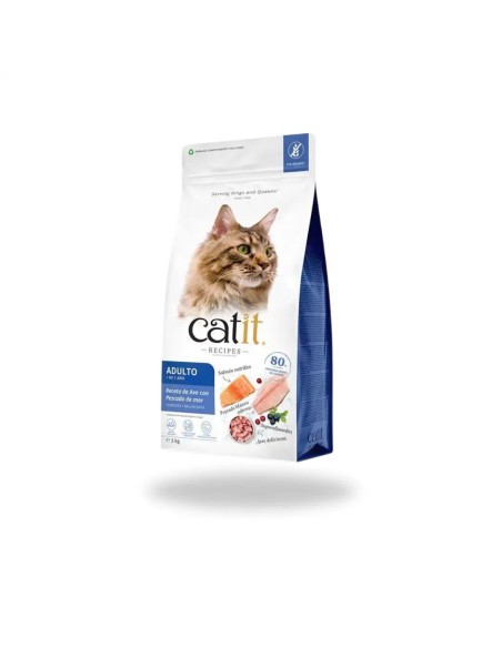 CATIT RECIPES ADULTO DE AVES CON PESCADO DE MAR