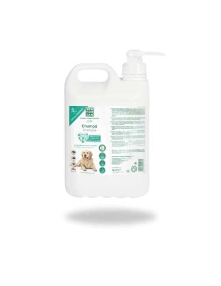 Champú MENFORSAN Repelente de Insectos con Citronela para Perros 5Lts Envase Profesional